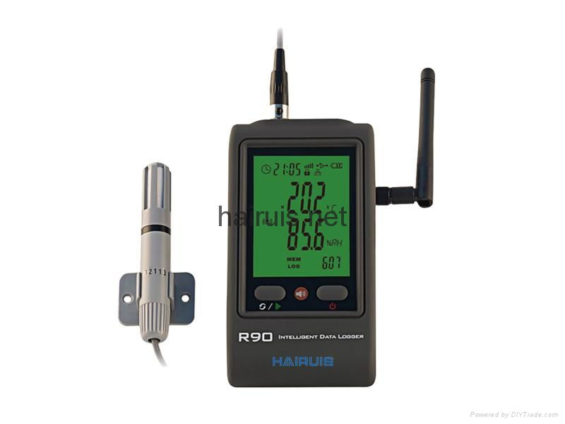 R90EX-W wifi Real-time temperature humidity data logger monitoring system 