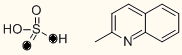 Quinaldine sulfate 655-76-5 98%