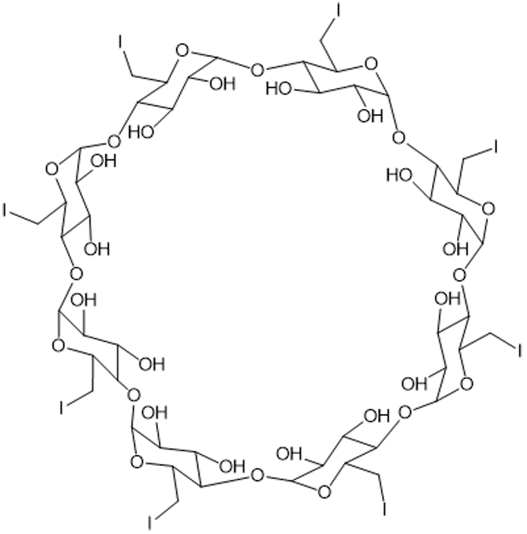 現貨供應 八-6-碘代-6-脫氧-伽馬環糊精 168296-33-1