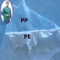 PE non-woven fabrics Composit film for medical protective  3