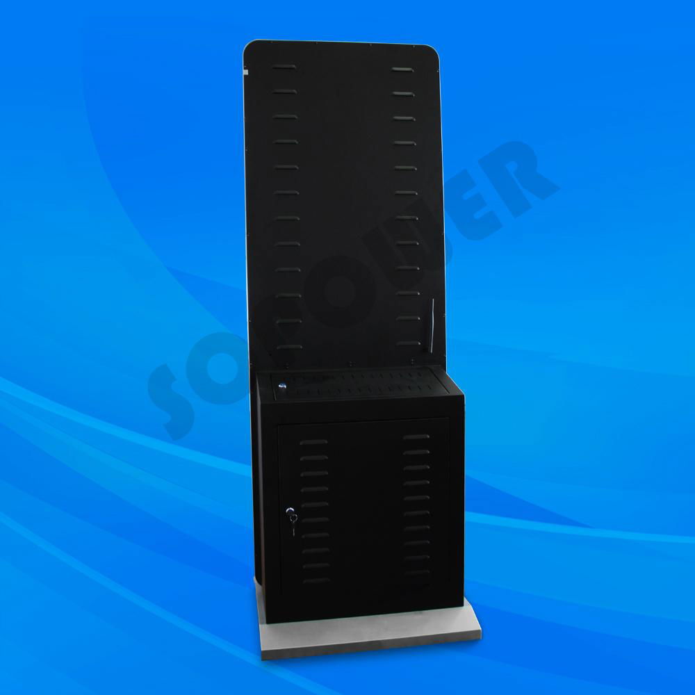 Mobile Phone Charging Station Kiosk with 42 Inch LCD Digital Signage Display 2