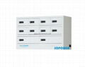 Electronic Wall Mounted Mobile Phone And Tablet Charging Station Lockers 4