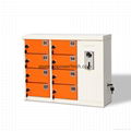 Multi Phone Coin Operated Charging Station Payment Cell Phone Charging Lockers 2