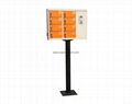 Multi Phone Coin Operated Charging Station Payment Cell Phone Charging Lockers 3