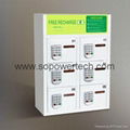Electric Multi-Device Phone Charging Station Lockers With Pin Code Lock 1