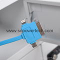 Electric Multi-Device Phone Charging Station Lockers With Pin Code Lock 5