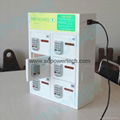 Electric Multi-Device Phone Charging Station Lockers With Pin Code Lock 4