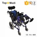 Europe design full function children cerebral palsy wheelchair CP children wheel 3