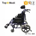 Europe design full function children cerebral palsy wheelchair CP children wheel 4