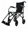 LightWeight Easily Foldable Travel Wheelchair with Bags 5