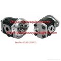 8FD20-30,8FG20-30 forklift pump toyota 4y forklift hydraulic gear pump HP00-040  1