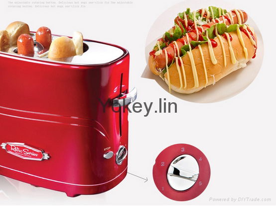 Nostalgia Electrics  Retrored Pop-Up Hot Dog Toaster 3