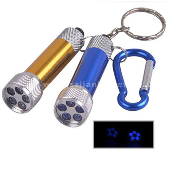 LED Flashing Keychain Promotion Gifts with Logo Print (4070) 2