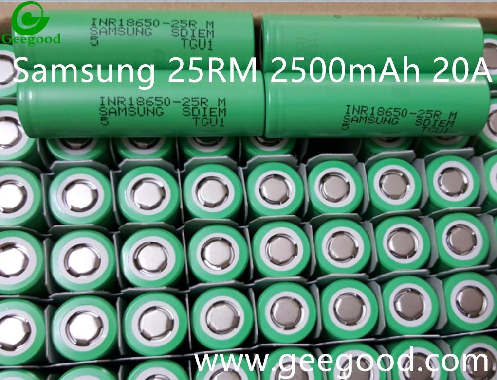 Geniune Samsung SDI 18650 battery 25R 25RM 2500mAh 20A high amp battery for  vape (China Manufacturer) - Battery, Storage Battery & Charger -
