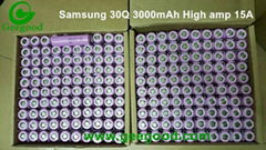 Samsung 18650 30Q 3000mAh 15A INR18650-30Q18650 power battery