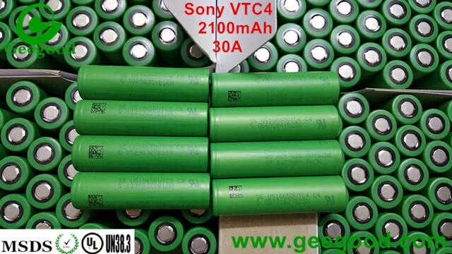 Sony Murata 18650 VTC4 VTC5 VTC6 2100mAh 2600mAh 3120mAh 30A high power battery 5