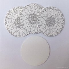 customized paper with printing coaster