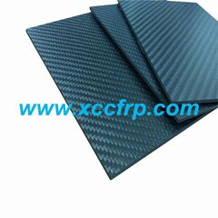 High quality 3K Twill matte Size 400*500mm Prepreg carbon fiber plate 8mm