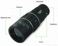 Dual Focus 16x52 Handheld Zoom Monocular Telescope 1