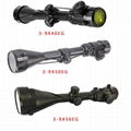 3-9X40 Telescopic Air Airsoft Sniper Pistol Shotgun Rifle Scopes with Sights