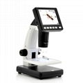 3.5 inch LCD USB Portable Video Digital 5 Megapixels Microscope 8 LED Camera