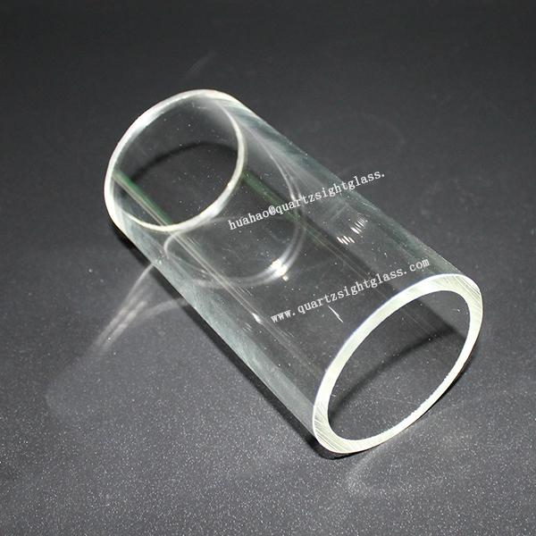 Polish Wall Fused Cylinder Glass Tube