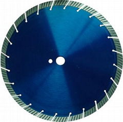 Slant teeth Segmented turbo diamond blade