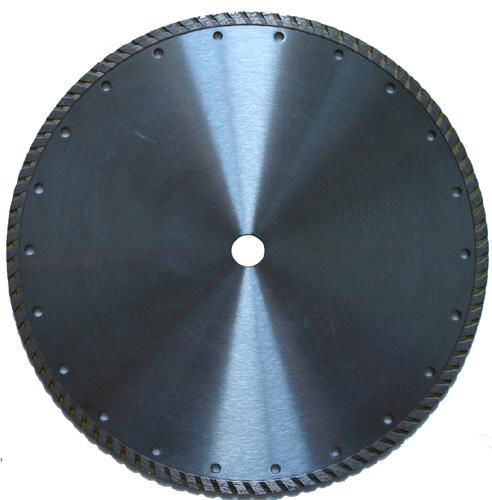 Turbo diamond blade