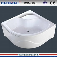 Export acrylic shower basin with hight of 40cm