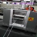 Inside and outside shielded wire material granulator 4