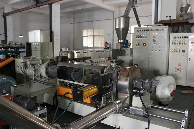 CaCO3 high filling whole auto-mixing production line