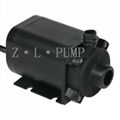 Brushless water pump submerged water