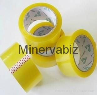 Bopp adhesive tapes