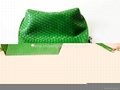 pure green straw made cute small hand clutch bag  2