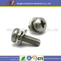 M4X10 Pan head phillips Stainless Steel SEM Machine Screw