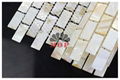 brick pearl shell mosaic slab wall paper villa 3