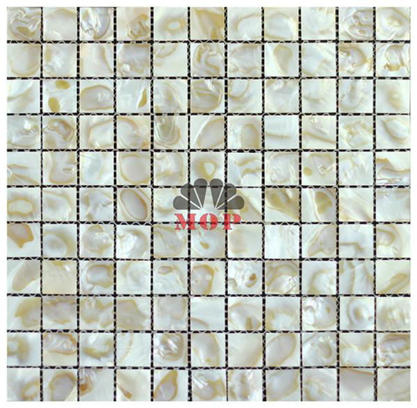 mother of pearl shell mosaic Mirror Tile