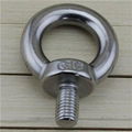 Rigging Hardware DIN580 Lifting Eye Bolt Thimble Ring Nut Small Eye Bolt Eye Nut 2