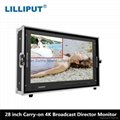 Lilliput NEW 28" Carry-on 4K Broadcast Director Monitor 4
