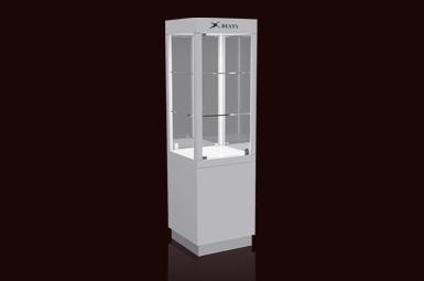 Shop Tower Case With Led Light Jewellery Display Showcase