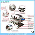 2016 new style Swing away flated T shirt heat press machine  5