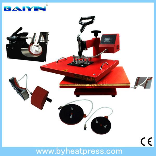 New design 8in1 Combo Heat press machine with led display 2