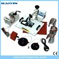 New design 8in1 Combo Heat press machine with led display 3