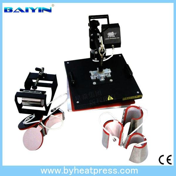 New design 8in1 Combo Heat press machine with led display 5