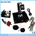 New design 8in1 Combo Heat press machine with led display 4