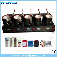  Economic Digital 5 in 1 Mug Heat Press Machine Heat Transfers