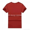 Modal round neck for male heat press sublimation t-shirt 5