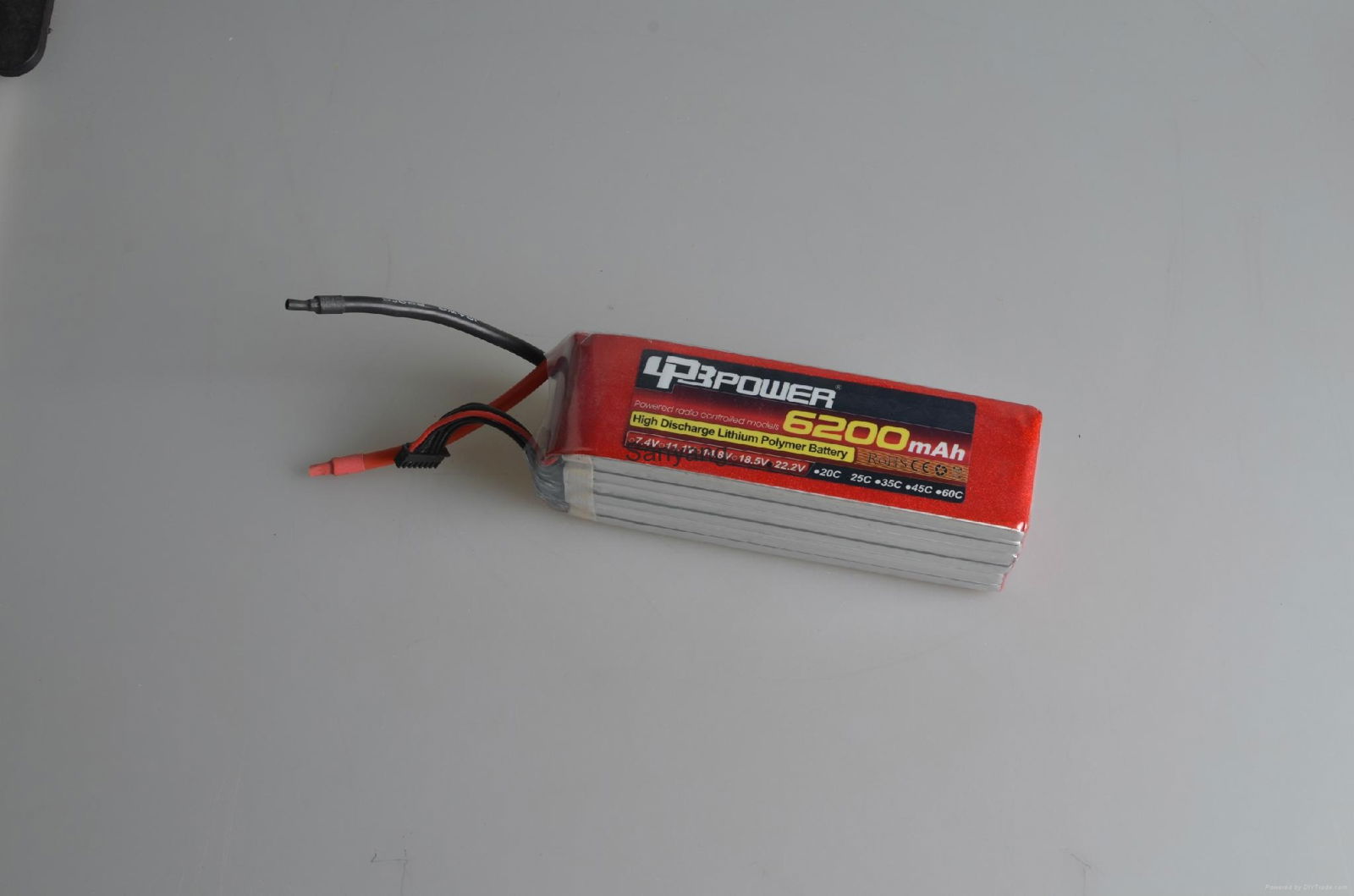 LPB 22.2V 6200mAh 6cell  25C UAV RC lipo battery pack