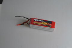 LPB 22.2V 6200mAh 6cell  25C UAV RC lipo