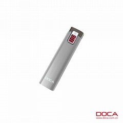 DOCA D516 2600mAh universal power bank USB output